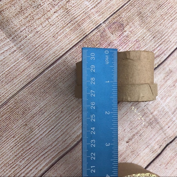 Gold Glitter Heart Paper Mache Boxes - Small DIY - Picture 5 of 6